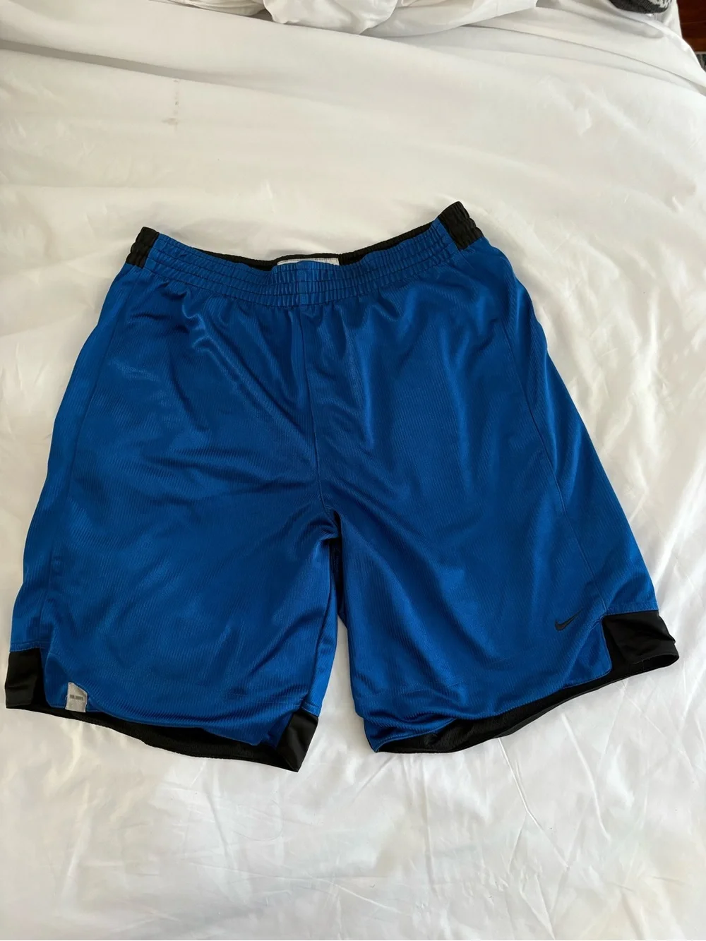 Nike Black / Blue Reversible Athletic Shorts